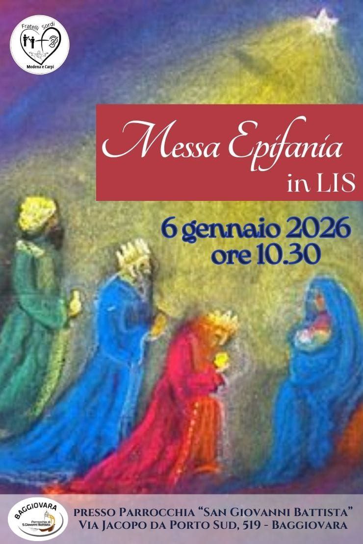 Messa Epifania in LIS