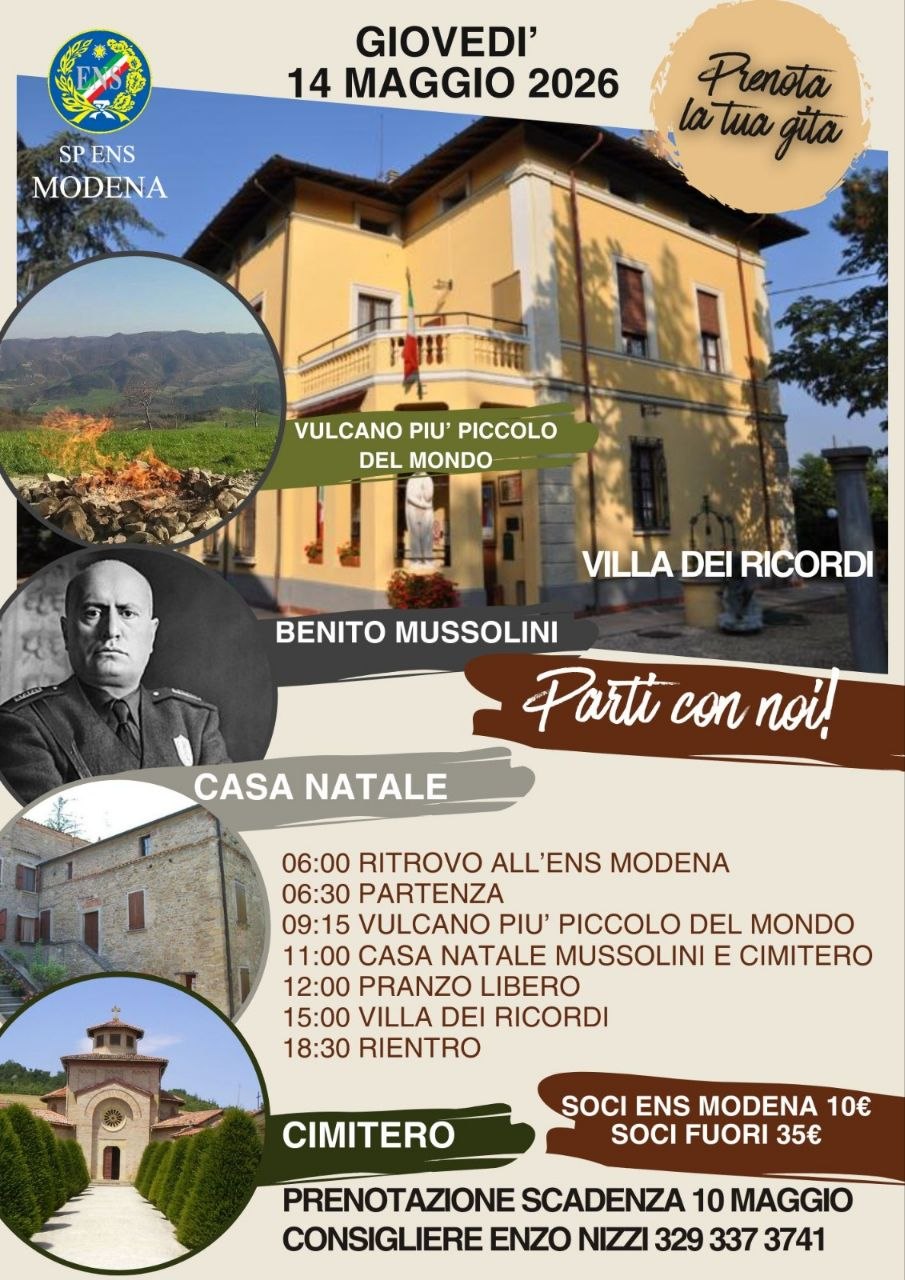 Parti con noi Mussolini